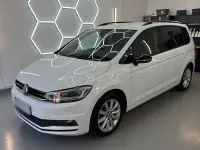 Gebraucht VW Touran Highline 150 PS (110 kW) 2019 Weiß Van / Kleinbus