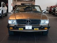 Second-hand Mercedes SL380 1981 Auriu Cabrio