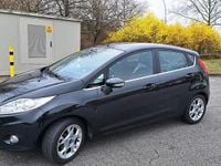 Gebraucht Ford Fiesta Titanium 82 PS (60 kW) 2012 Schwarz Kleinwagen
