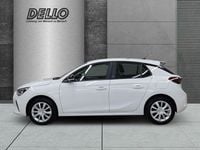 Gebraucht Opel Corsa-e Edition 100 kW (136 PS) 2021 Jade weiss/arktis weiss Kleinwagen