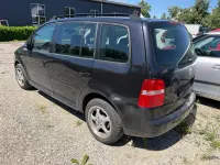 Gebraucht VW Touran 101 PS (74 kW) 2003 Schwarz Van / Kleinbus