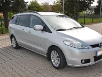 Gebraucht Mazda 5 143 PS (105 kW) 2008 Silber Van / Kleinbus