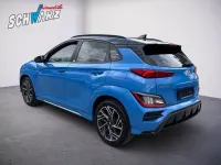 Gebraucht Hyundai Kona N Line 120 PS (88 kW) 2021 Blau SUV