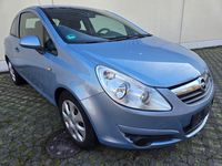 Gebraucht Opel Corsa Edition 80 PS (58 kW) 2008 Blau Kleinwagen