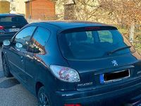 Gebraucht Peugeot 206 73 PS (53 kW) 2009 Schwarz Limousine
