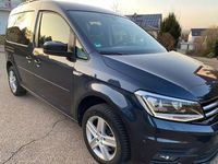 Gebraucht VW Caddy Comfortline 125 PS (91 kW) 2017 Blau Van / Kleinbus