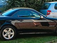 Gebraucht Mercedes SLK200 163 PS (119 kW) 2003 Schwarz Cabrio