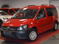 Gebraucht VW Caddy Maxi 102 PS (75 kW) 2018 Rot Van / Kleinbus