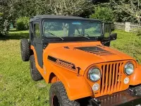 Gebraucht Jeep Wrangler 103 PS (75 kW) 1974 Orange SUV