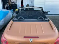 Gebraucht Peugeot 206 CC 109 PS (80 kW) 2004 Schwarz Cabrio