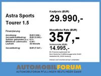 gebraucht Opel Astra Sports Tourer 1.5 D e) Elegance SpurH KAM