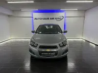 Gebraucht Chevrolet Aveo LT 86 PS (63 kW) 2011 Grau Kleinwagen
