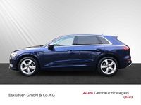 Gebraucht Audi e-tron Advanced Plus 300 kW (408 PS) 2023 Navarrablau metallic SUV