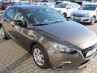 Gebraucht Mazda 3 Prime-Line 101 PS (74 kW) 2016 Obsidiangrau Limousine