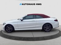 Gebraucht Mercedes C220 AMG 194 PS (142 kW) 2021 Weiß Cabrio
