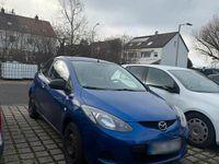 Gebraucht Mazda 2 74 PS (54 kW) 2009 Blau Kleinwagen