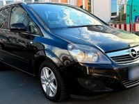 Gebraucht Opel Zafira 120 PS (88 kW) 2012 Schwarz Van / Kleinbus