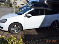 Gebraucht VW Golf Cabriolet 105 PS (77 kW) 2012 Weiß Cabrio