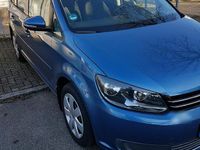 Gebraucht VW Touran 140 PS (102 kW) 2011 Blau Van / Kleinbus