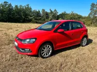 Gebraucht VW Polo Highline 90 PS (66 kW) 2015 Rot Limousine