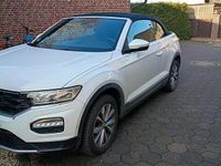 Gebraucht VW T-Roc Cabriolet Style 120 PS (88 kW) 2020 Weiß Cabrio