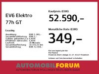 gebraucht Kia EV6 Elektro 77h GT Line GT-Line ACC FLA 4xSHZ