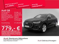 Gebraucht Audi Q8 Ambiente 340 PS (250 kW) 2022 Mythosschwarz metallic SUV
