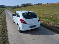 Gebraucht Opel Corsa 80 PS (58 kW) 2009 Weiß Kleinwagen