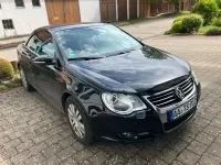 Brugt VW Eos Edition 122 HK (89 kW) 2010 Sort Cabriolet