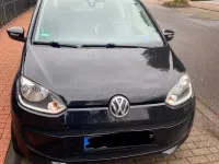 Gebraucht VW up! move up! 60 PS (44 kW) 2015 Schwarz Kleinwagen