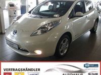 Gebraucht Nissan Leaf Acenta 80 kW (109 PS) 2016 Weiß metallic Kleinwagen