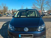 Gebraucht VW Sharan Highline 150 PS (110 kW) 2016 Blau Van / Kleinbus