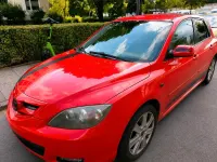 Gebraucht Mazda 3 Inclusive 149 PS (109 kW) 2008 Rot Limousine