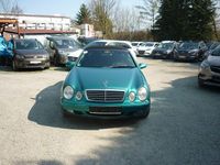 Gebraucht Mercedes CLK230 Avantgarde 193 PS (141 kW) 1998 Blau Cabrio