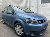 Gebraucht VW Touran Trendline 90 PS (66 kW) 2011 Blau Van / Kleinbus