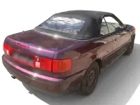 Gebraucht Audi 80 125 PS (91 kW) 1999 Rot Cabrio