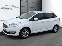 Gebraucht Ford Grand C-Max Titanium 125 PS (91 kW) 2018 Weiß Van / Kleinbus