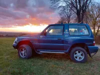 Gebraucht Mitsubishi Pajero 125 PS (91 kW) 1999 Blau SUV