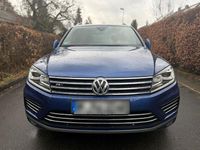 Gebraucht VW Touareg R-line 265 PS (194 kW) 2016 Blau SUV