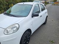 Gebraucht Nissan Micra Visia 80 PS (58 kW) 2013 Weiß Kleinwagen