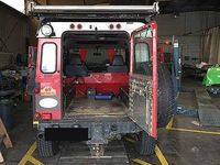 Gebraucht Land Rover Defender 122 PS (89 kW) 1999 Rot metallic SUV