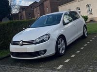Gebraucht VW Golf VI Sport 2010 Weiß Kleinwagen