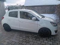 Gebraucht Mitsubishi Space Star Basis 71 PS (52 kW) 2019 Weiß Kleinwagen