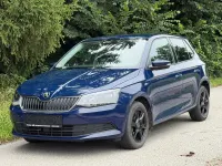 Gebraucht Skoda Fabia Ambition 90 PS (66 kW) 2015 Blau Limousine