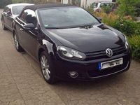 Gebraucht VW Golf Cabriolet LOUNGE 122 PS (89 kW) 2015 Schwarz Cabrio