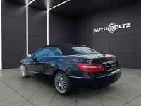 Gebraucht Mercedes E200 Elegance 184 PS (135 kW) 2010 Obsidianschwarz Cabrio