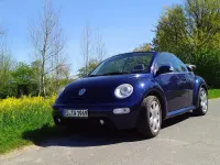 Gebraucht VW New Beetle Cabriolet 150 PS (110 kW) 2004 Blau Cabrio