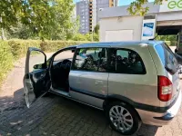 Gebraucht Opel Zafira 125 PS (91 kW) 2003 Silber Van / Kleinbus