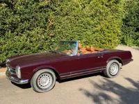 Gebraucht Mercedes SL280 170 PS (125 kW) 1971 Rot Cabrio