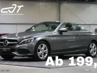 Gebraucht Mercedes C220 170 PS (125 kW) 2017 Selenitgrau Cabrio